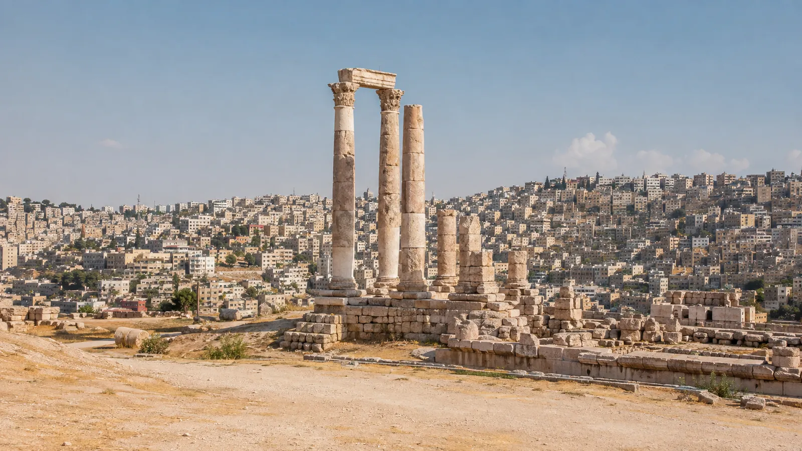 Amman şehir görünümü