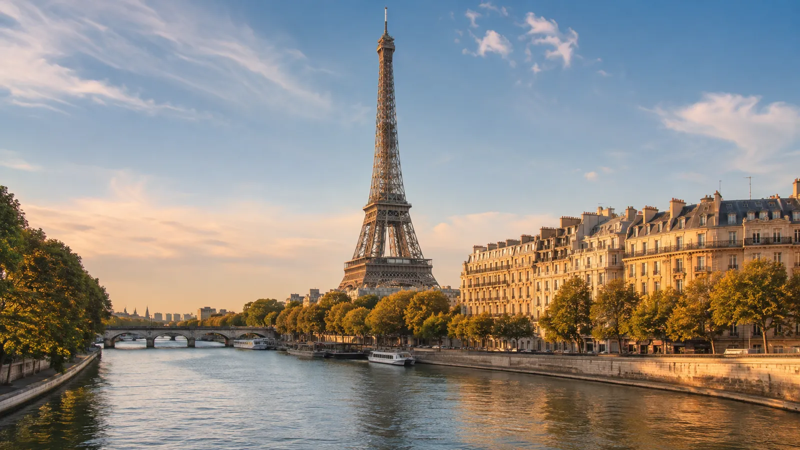 Paris şehir görünümü